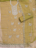 Olive Moss Royale Embroidered Suit Set