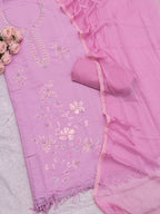 Dusty Mauve Grace Beaded Suit Set