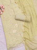 Sage Gold Grace Beaded Suit Set